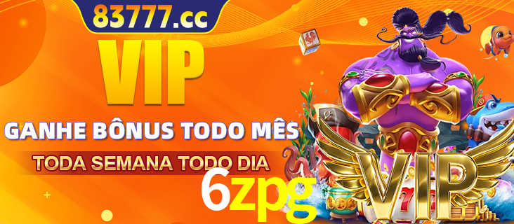Banner promocional do 6zpg oferecendo 100% de recompensas adicionais contínuas para quem fizer o login diário (Daily sign-in), com um mascote de coelho.